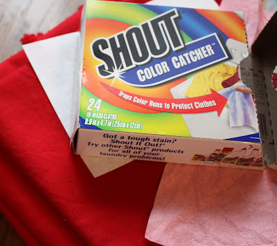 DIY: How to Make Your Own Shout Color Catching Laundry Sheets