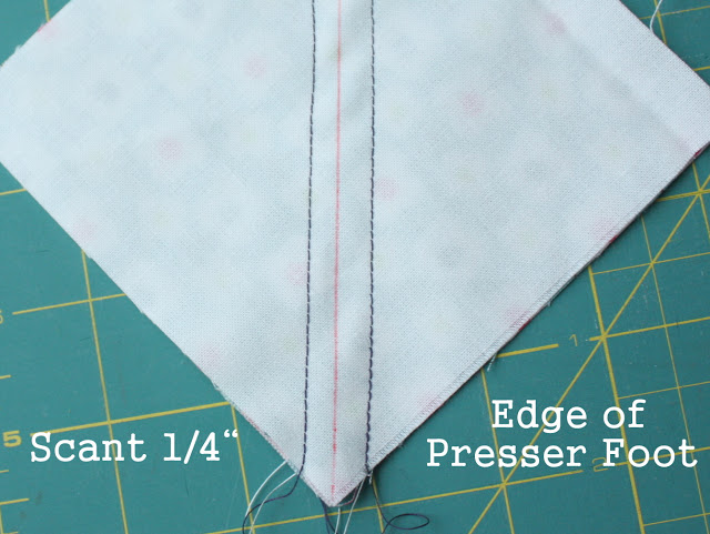 what is a scant 1/4" seam allowance
