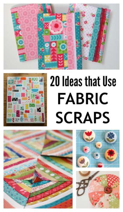 20 Ideas to use leftover fabric scraps
