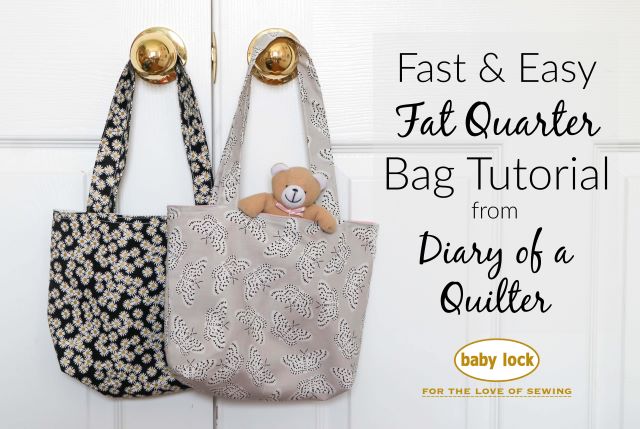 2 Ways to Add a Lining to a Tote Bag {Tote Bag Upgrade}