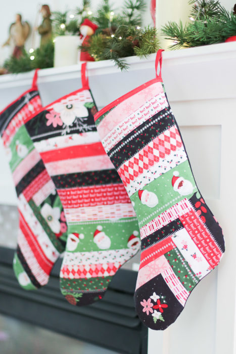 Easy Quilted Christmas Stocking Tutorial Diary of a Quilter a quilt blog