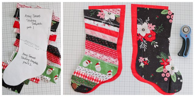 How to make an Easy Quilted Stocking