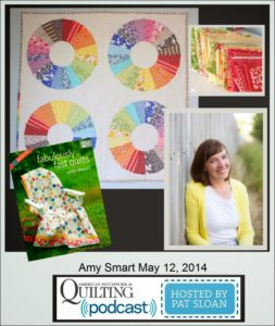 Pat Sloan American Patchwork and Quilting radio Amy Smart guest (1)