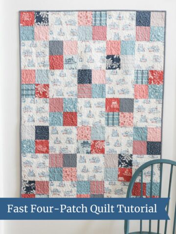 Beginner Friendly Patchwork Quilt Pattern