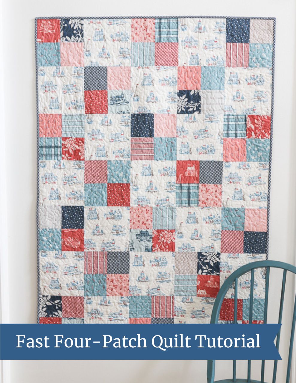 Another Easy Quilt Made with One 10 Precut Pack & A Few Yards of Fabric **  Free Quilt Pattern** 