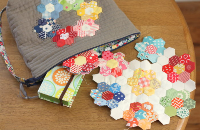 Use scraps for English Paper Piecing