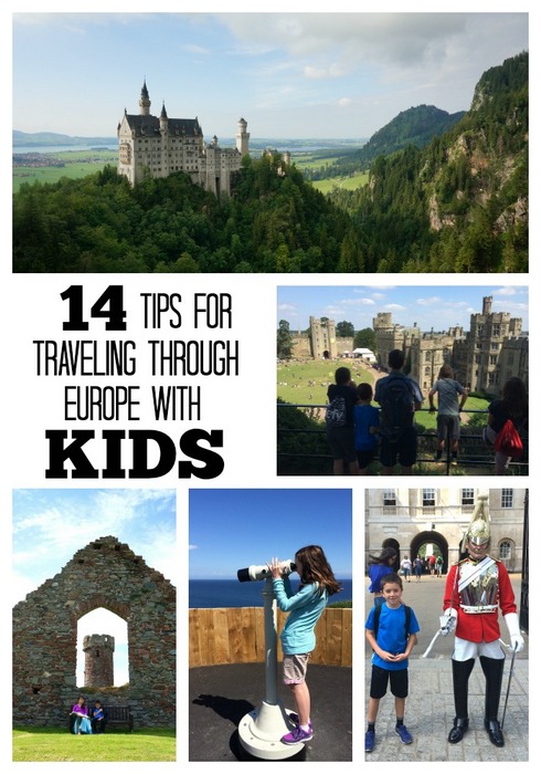 Tips for traveling in Europe with Kids