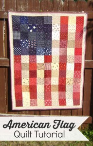 American Flag Quilt Tutorial