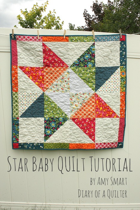 Quick & Easy Lap Quilt Patterns - Two-Color Quilts