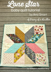 Lone Star quilt tutorial by Amy Smart