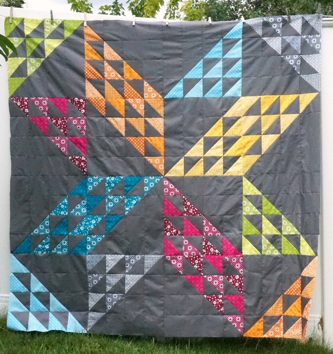 Modern Fat Quarter Quilting On-Point - Inspired Quilting by Lea Louise