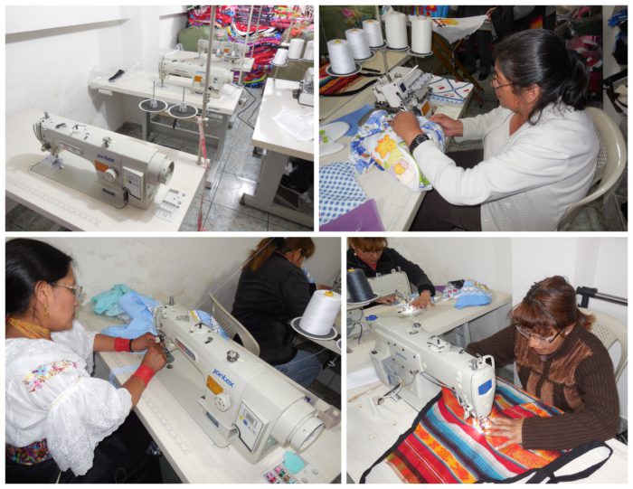 Sewing machines for Ecuador