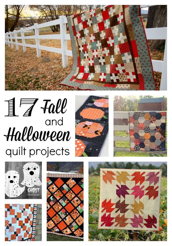 Fall and Halloween quilt projects