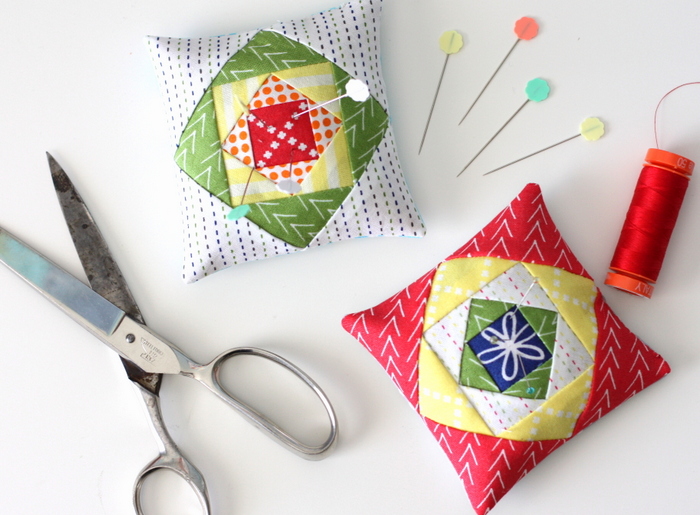 Good Neighbors pin cushion party