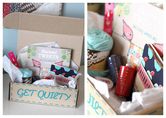 quilty box collage