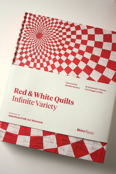 Red and White Quilts Infinite Variety book