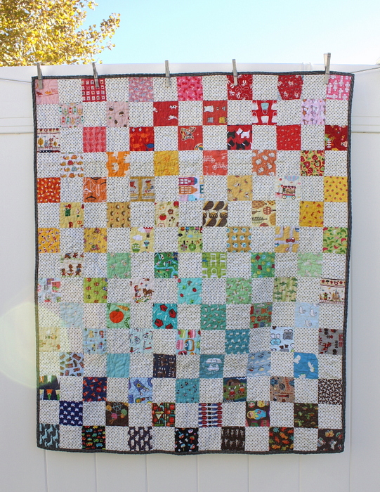 I-spy baby Quilt made by Amy Smart.