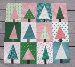 Christmas Tree Quilt blocks