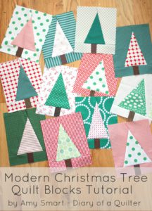 Modern Tree Quilt Block