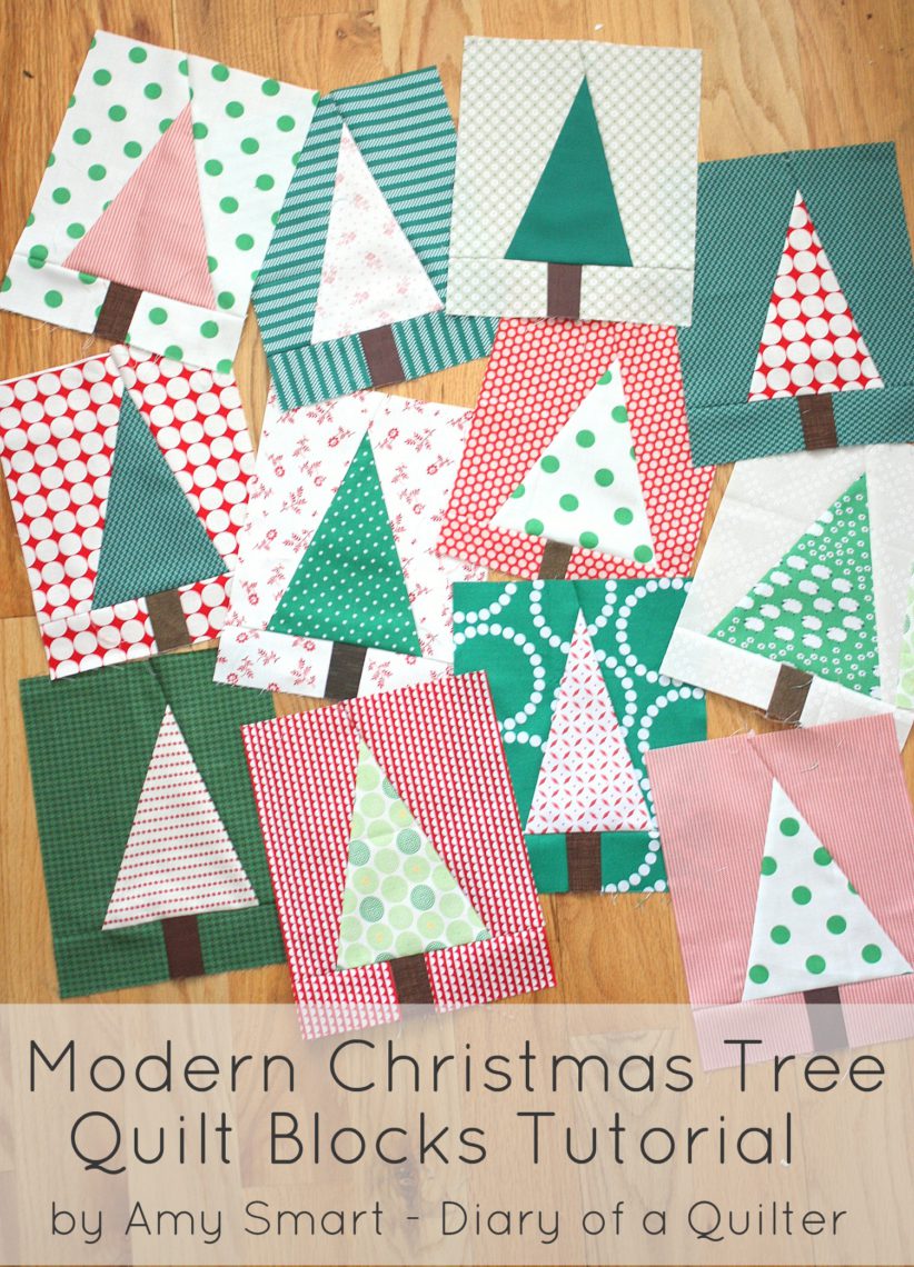 Christmas Tree Handmade Quilting Templates Set, Hand Sewing Patchwork