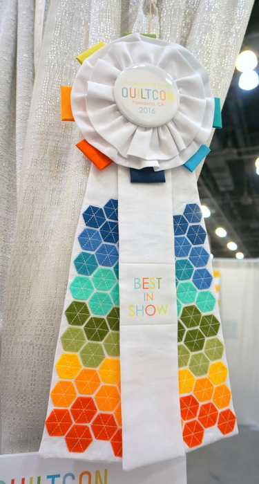 Best in Show ribbon QuiltCon