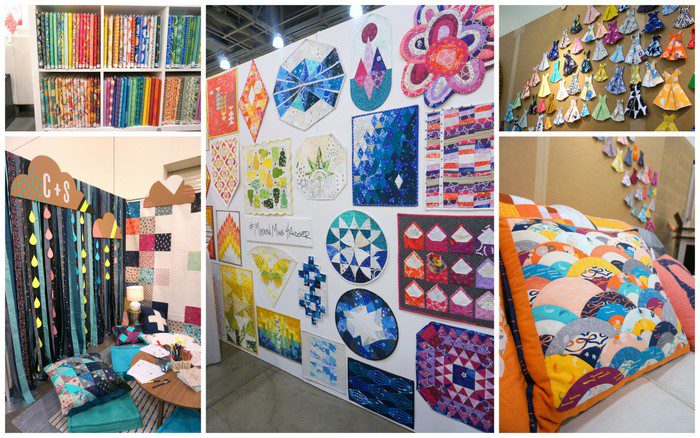 Fabric Companies at QuiltCon 2016