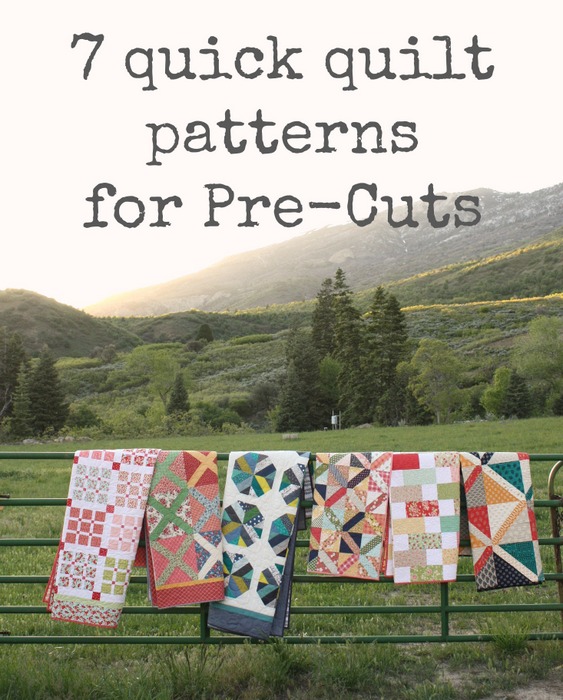 Quick Quilt Patterns for Pre-cuts