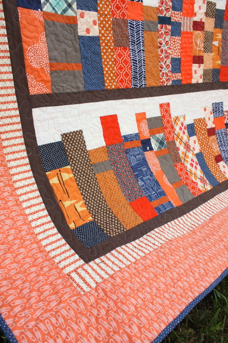 Books Quilt Paperclip fabric border