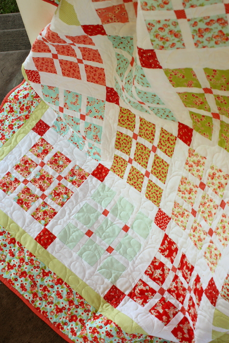 Quilting Amy Smart Basket Weave quilt