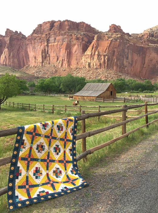 Capitol Reef Quilt pattern by Amy Smart