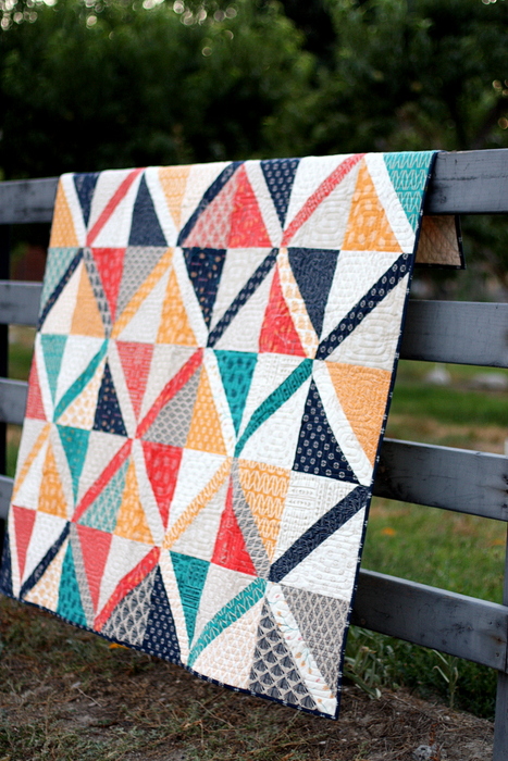 Amy Smart Crossweave Pre-cuts quilt uses a Jelly Roll and Layer Cake