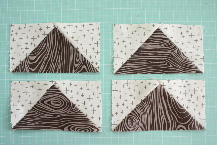 Fast Flying Geese + Sawtooth Star Quilt Block Tutorial featured by top US quilting blog, Diary of a Quilter: Flying Geese No Waste method