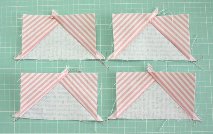 Fast Flying Geese + Sawtooth Star Quilt Block Tutorial featured by top US quilting blog, Diary of a Quilter