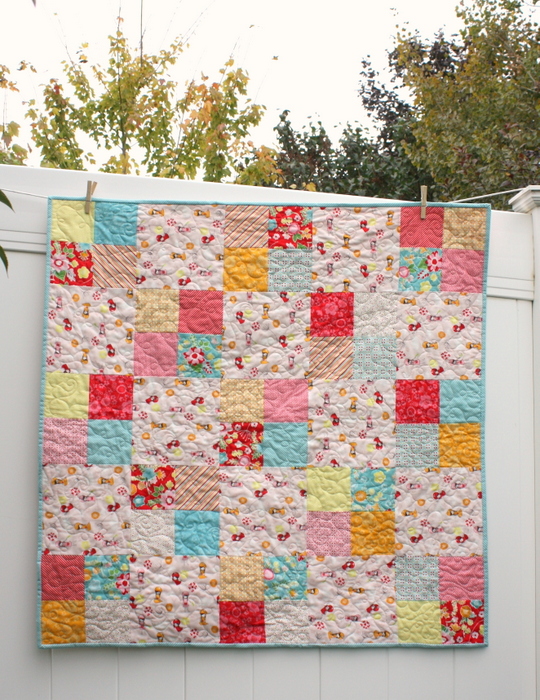 simple-four-patch-baby-quilt