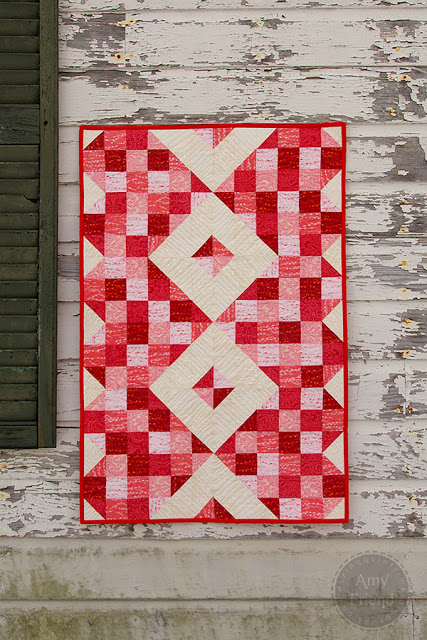 Amy Friend Shades of Love Heart quilt