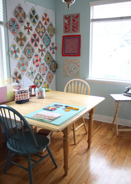 Sewing room