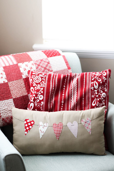 Valentine Throw Pillow Tutorial