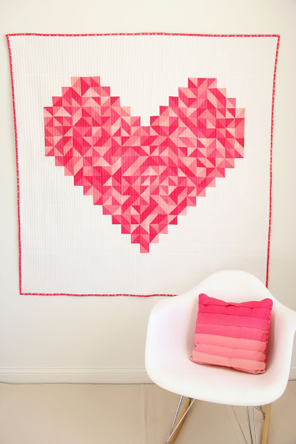 i heart you quilt by Vanessa Christensen