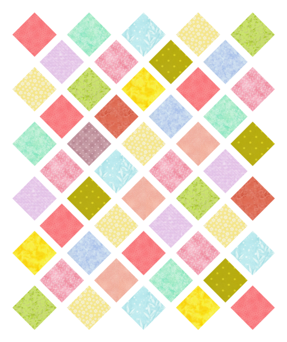 Lattice Baby Quilt Tutorial featured by top US quilt blog, Diary of a Quilter