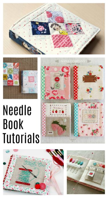 Handmade Needle Book tutorials - perfect gift for a friend who sews