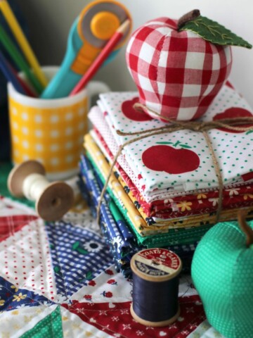 Vintage inspired Sunnyside Ave fabric collection by Amy Smart