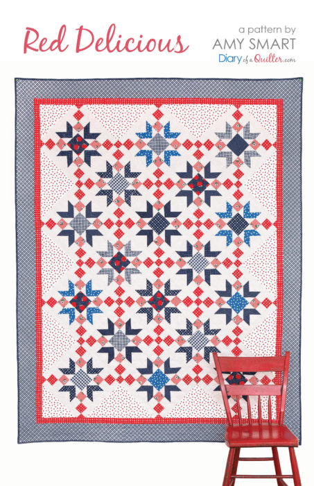 Red Delicious Quilt Pattern by Amy Smart