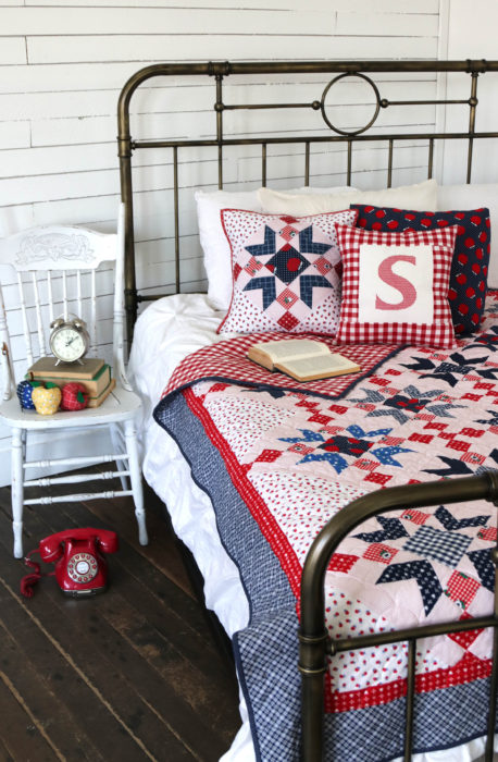 Red Delicious Quilt Pattern by Amy Smart
