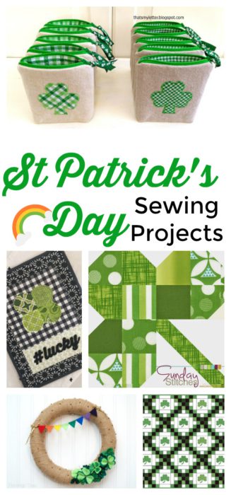 St. Patrick's Day Sewing Projects
