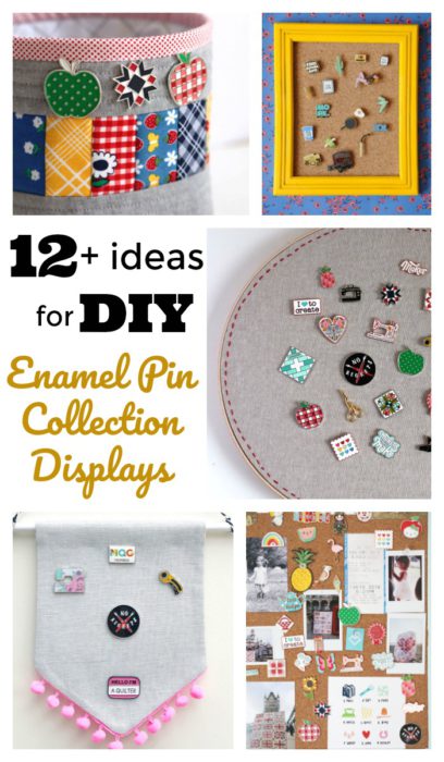 12 ideas to display your enamel pin collection