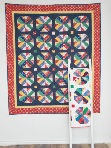 Pre-cuts friendly quilt pattern, A Bushel and a Peck by Amy Smart