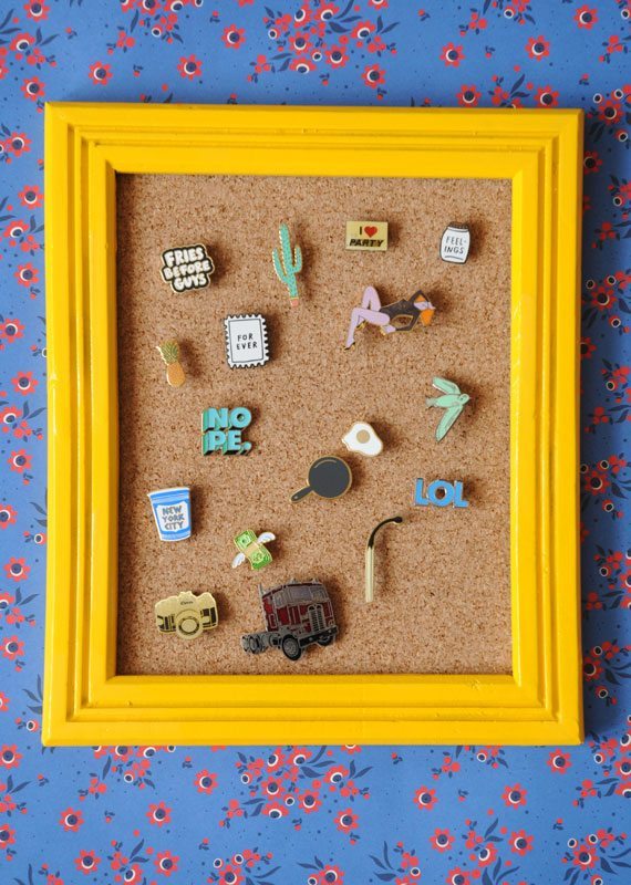DIY Ideas for Enamel Pin Display