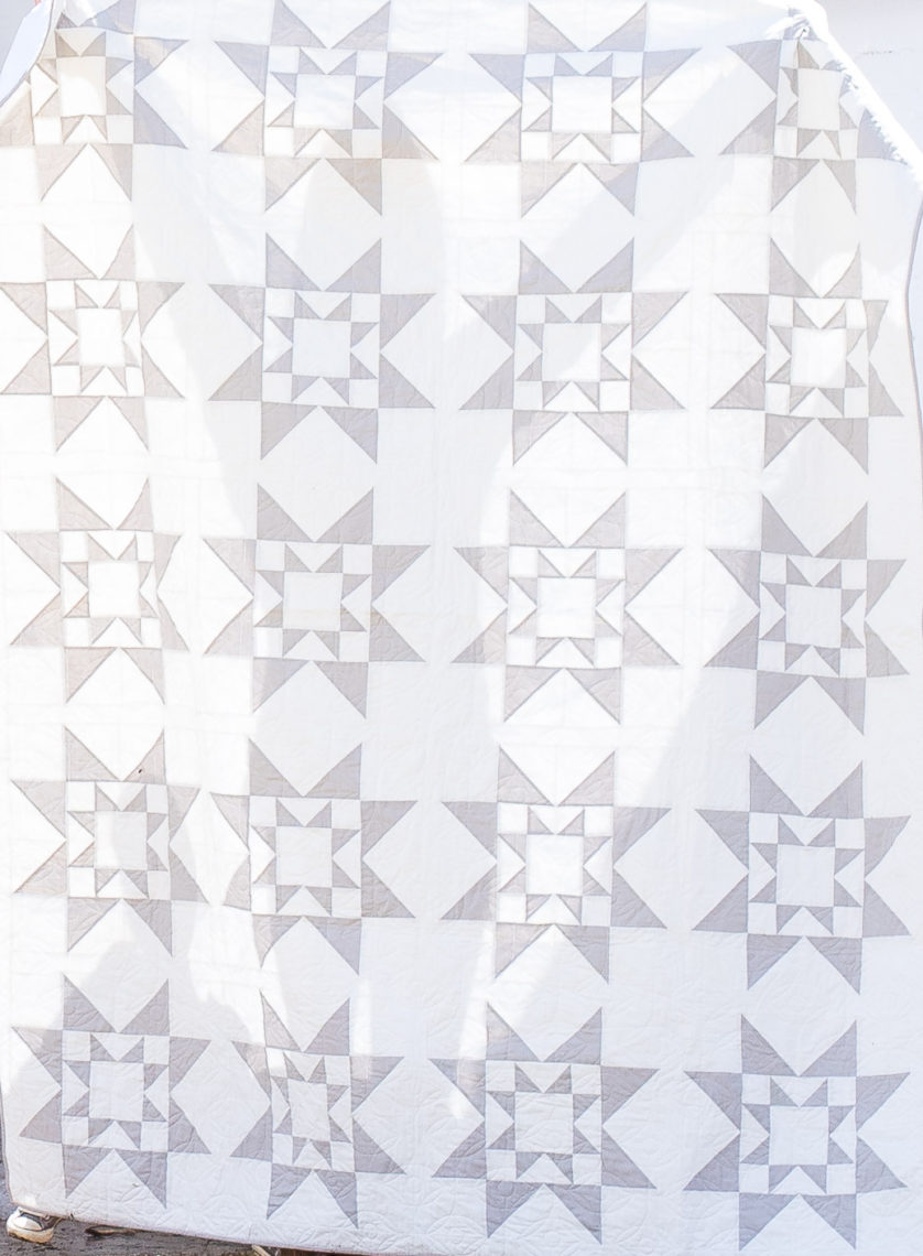 Free Two Tone Quilt Block Pattern