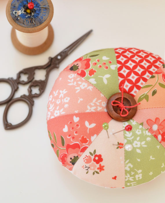 Summer Blush Pincushion tutorial