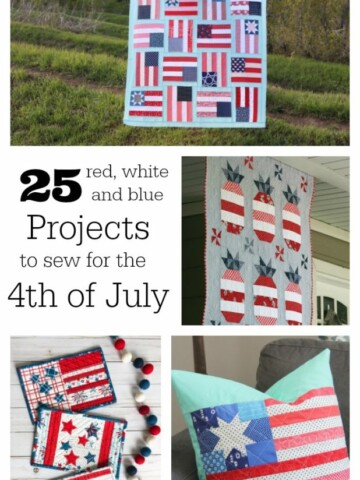 25 Red White and Blue Projects for the 4th of July